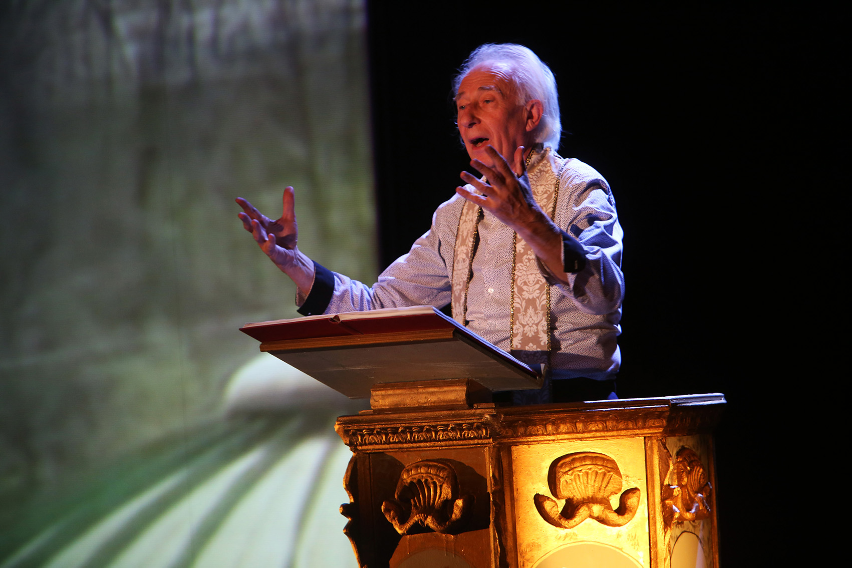 elche.29.10.2017.
festival medieval
albert boadella
el sermom del bufon
foto.joaquin de haro.