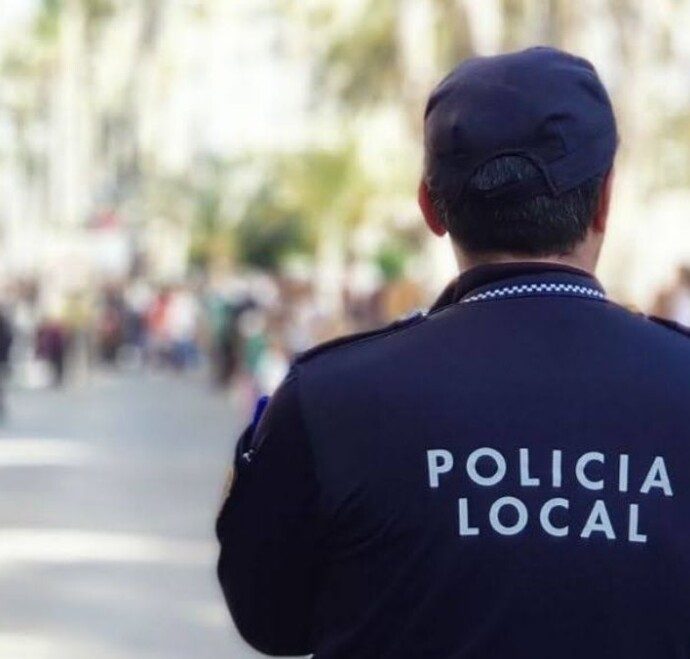 Agente de policía de Elche