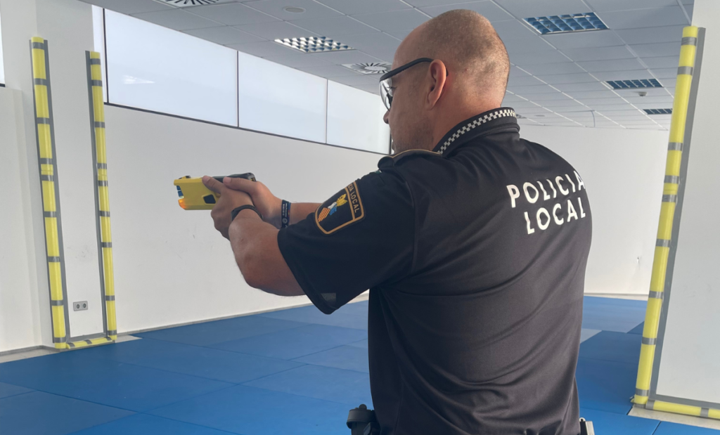 Pistola táser policía local Elche