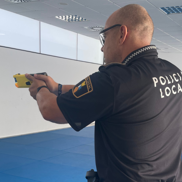 Pistola táser policía local Elche