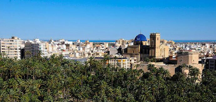 Panorámica ciudad Elche