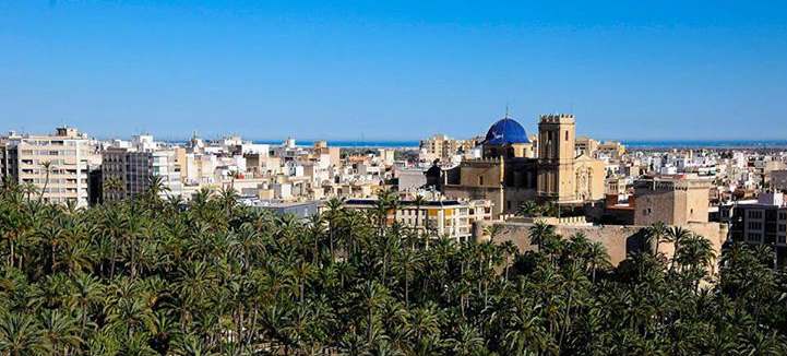 Panorámica ciudad Elche