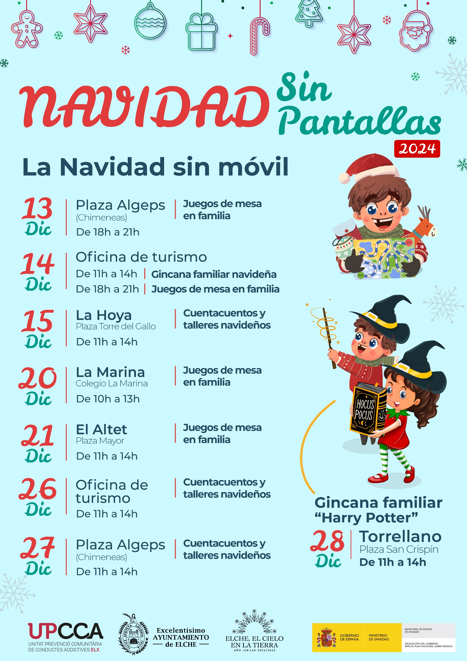 CARTEL NAVIDAD SIN PANTALLAS