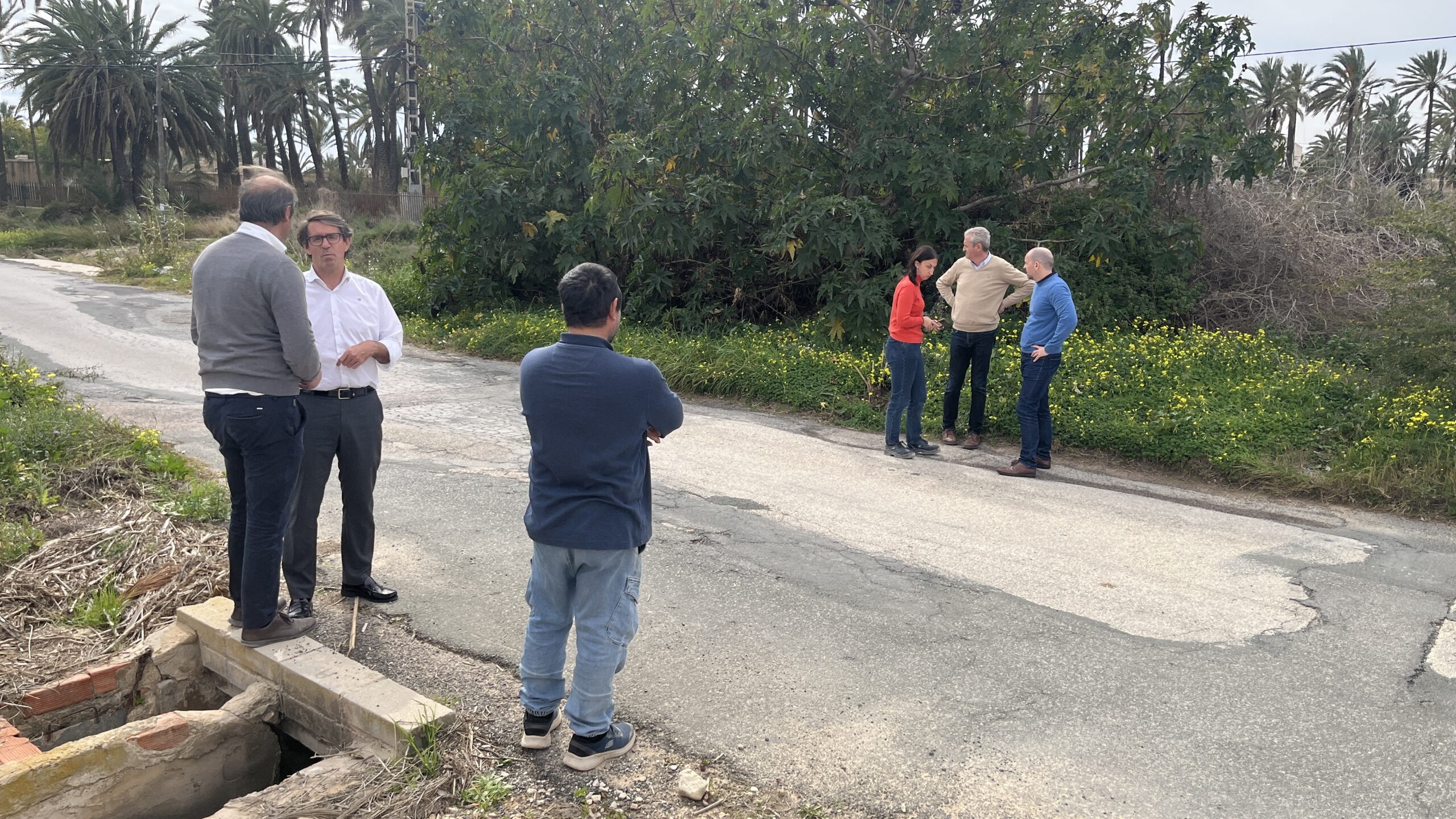 Carretera Santa Pola lluvias 2025