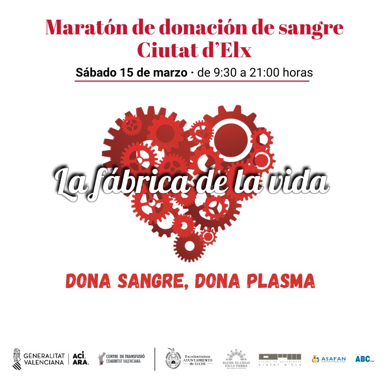 cartel donacion sangre 2025