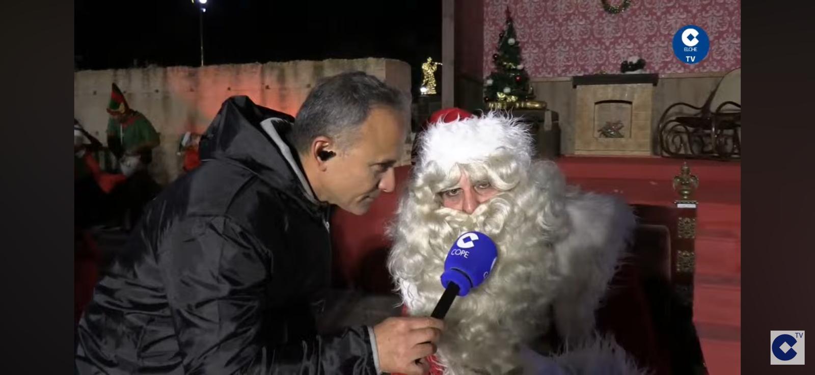 cope elche tv papa noel