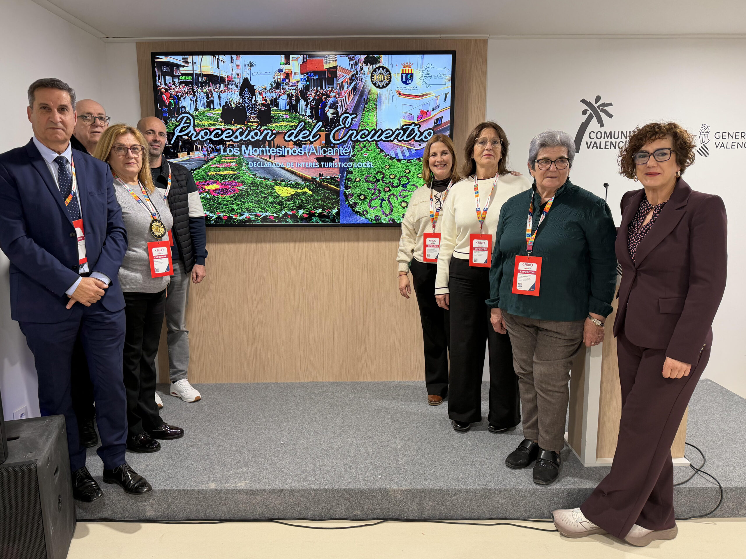 Presentación en FITUR procesión encuentro Los Montesinos