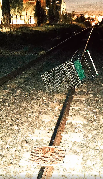 objetos descarrilamiento