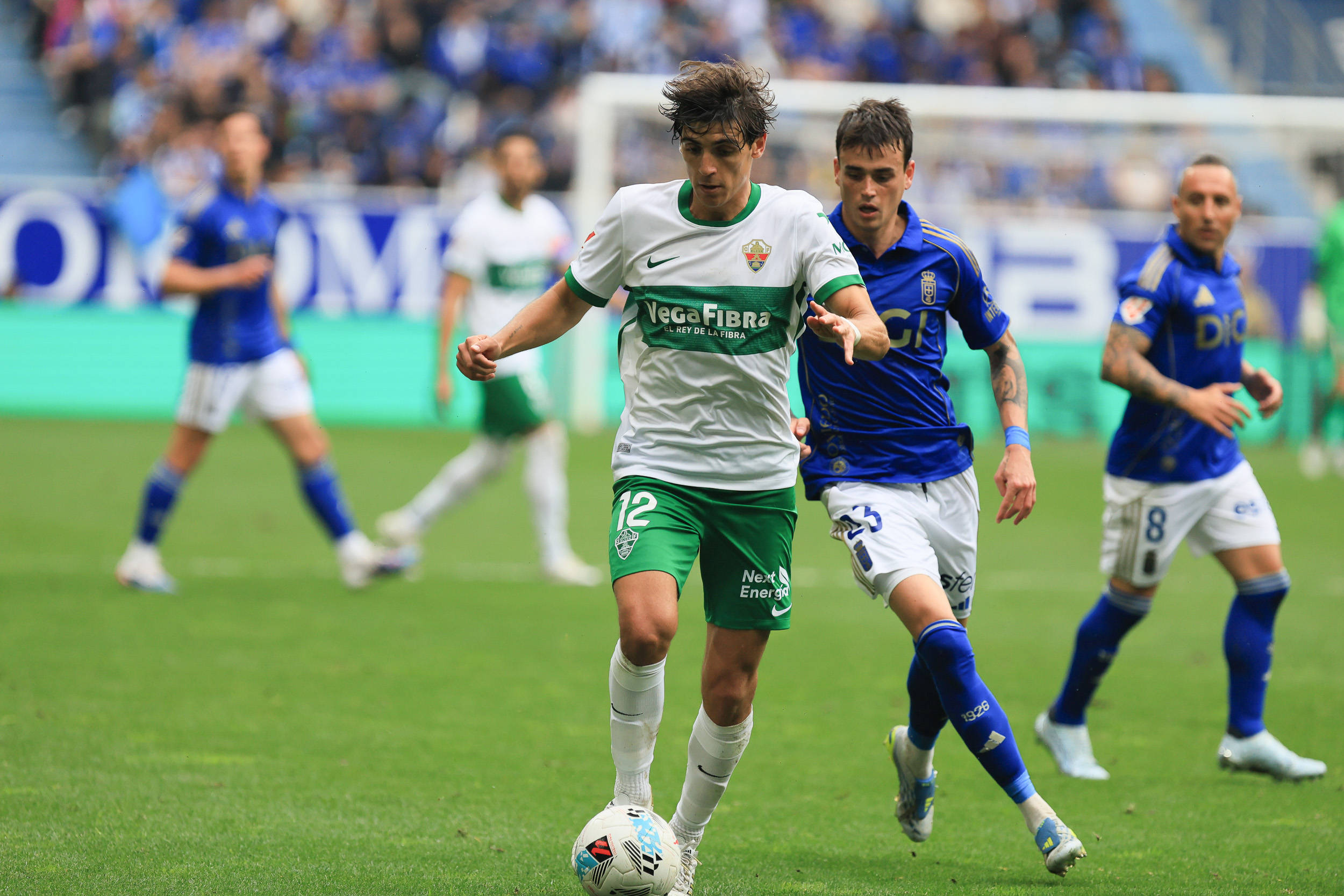 ESP: LaLiga EA Sports  Round 32 Real Oviedo v Elche CF Gonzalo Villar of Elche. LaLiga EA Sports, between Real Oviedo v Elche CF played at Carlos Tartiere Stadium Oviedo on April 26, 2026 in Spain Oviedo Sevilla Espana Futbol *** ESP LaLiga EA Sports Round 32 Real Oviedo v Elche CF Gonzalo Villar of Elche LaLiga EA Sports, between Real Oviedo v Elche CF played at Carlos Tartiere Stadium Oviedo on April 26, 2026 in Spain Oviedo Sevilla Espana Futbol Copyright: xNachoxVelax/xAgenciaxLOFx