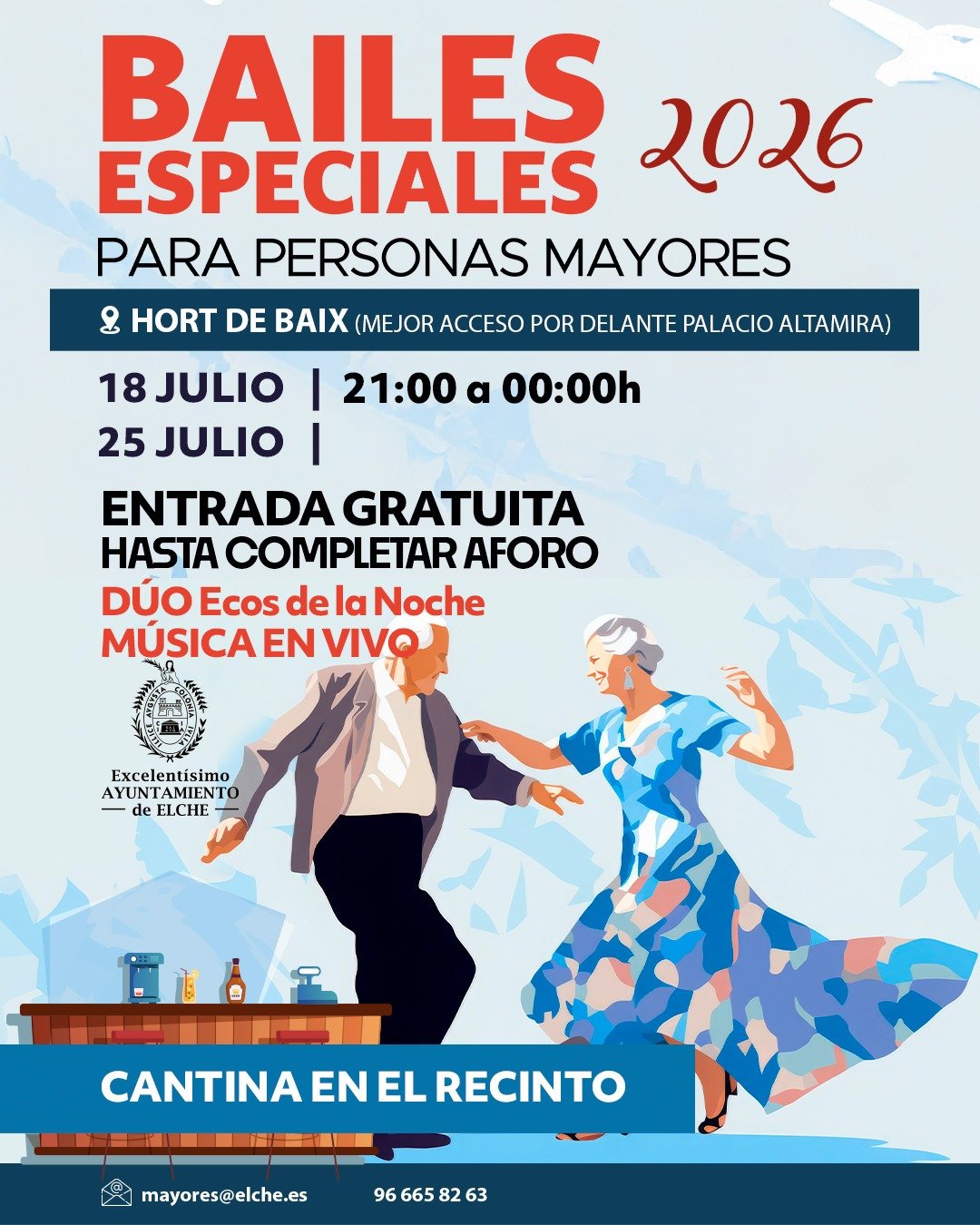 cartel bailes