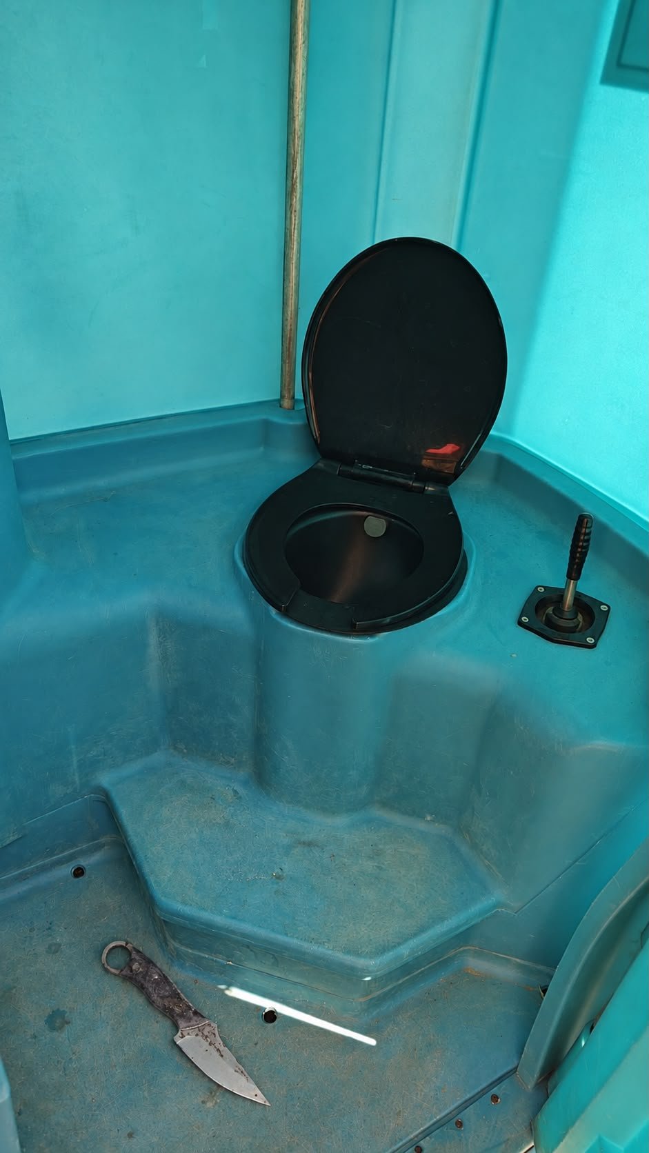cuchillo baño