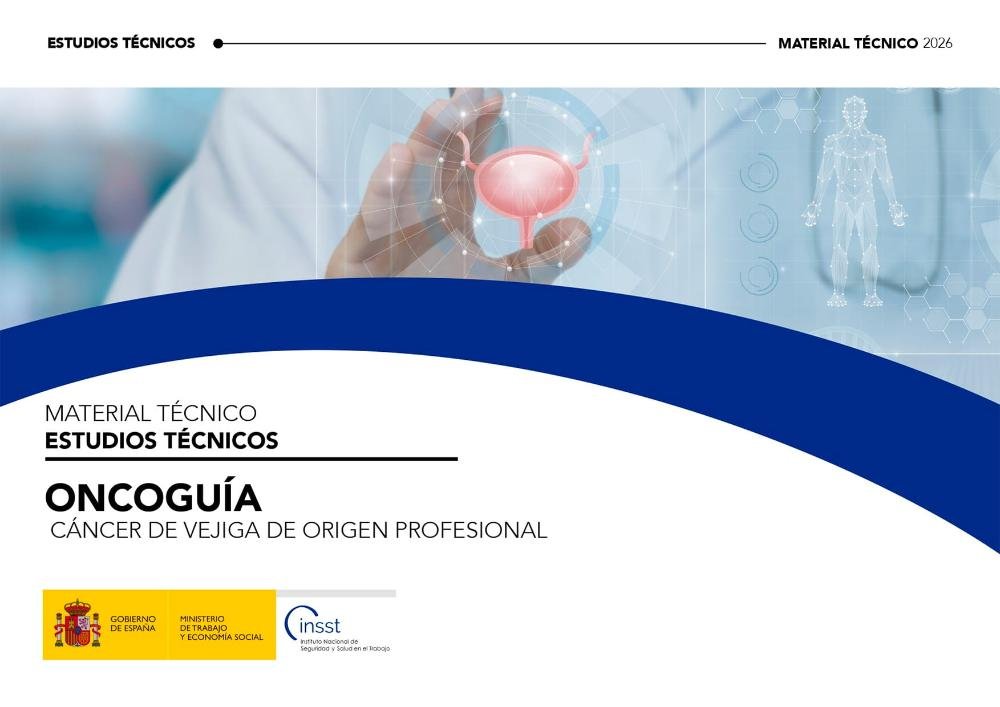 Imagen catálogo Oncoguía cáncer de vejiga de origen profesional 2026